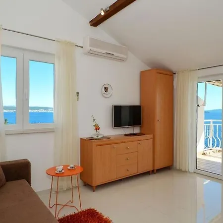 In With Sea View, Balcony, Air Conditioning, Wifi 91-2 Lejlighed Seget Vranjica